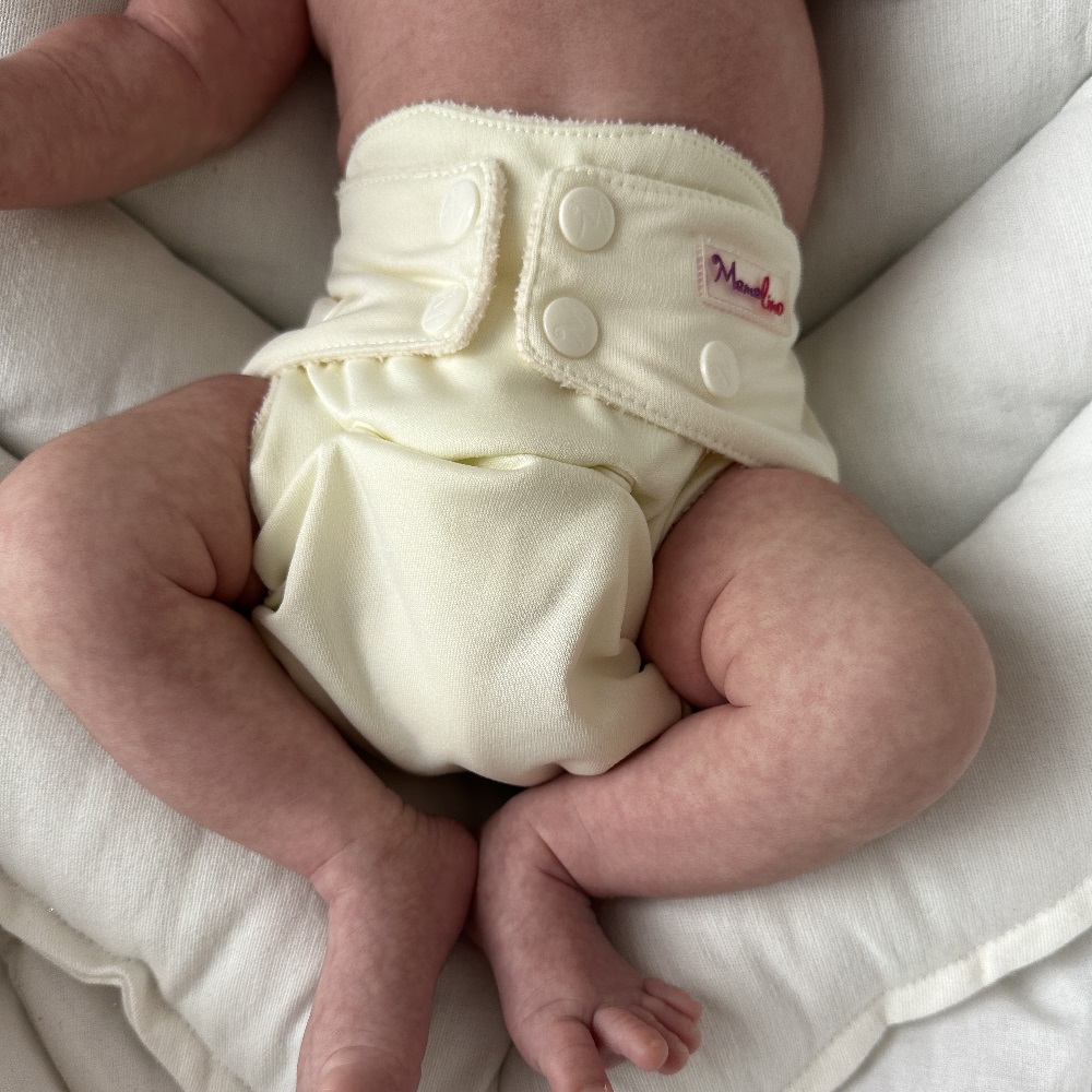 Мягкий и натуральный многоразовый подгузник для новорожденных своими руками