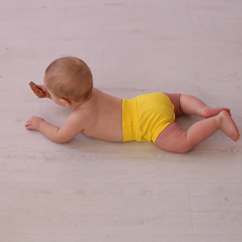 Тренировочные трусики :: Трусики-хипстеры от 0 до 3 лет :: Трусики-хипстеры  для малыша (жёлтый)